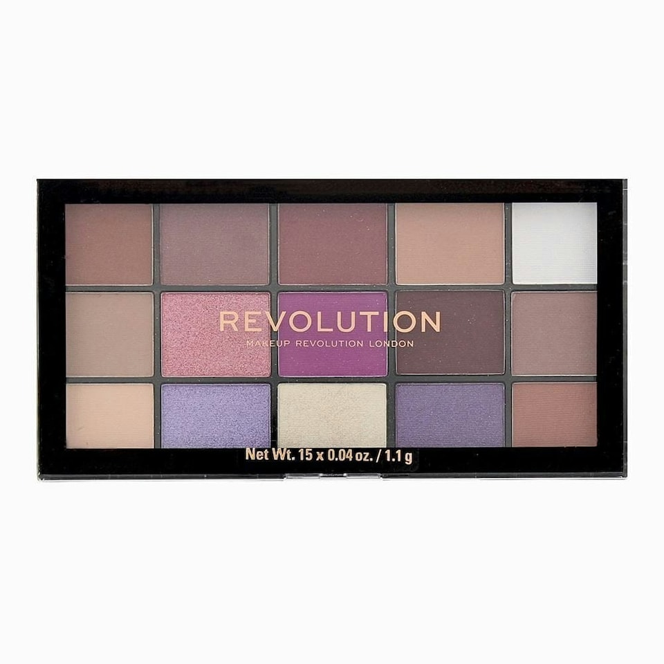 image 1 of Revolution Re-Loaded Eyeshadow Palette 15 X 1.1G - Visionary N/A