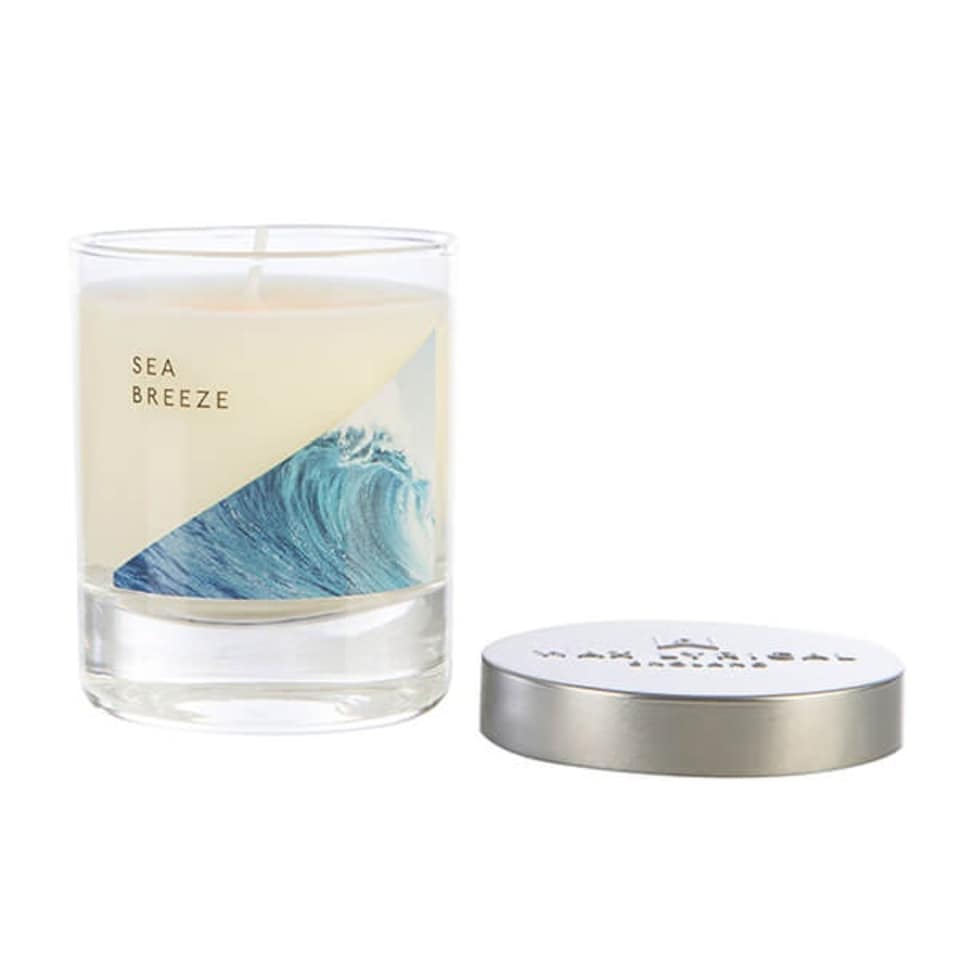 image 1 of Wax Lyrical Sea Breeze Small Candle Jar | Blue