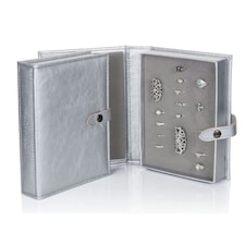 Little Book Of Rings Large Silver Jewellery Storage Box