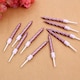 image 3 of 10pcs Light Pink Candles for Birthday Anniversary Pink