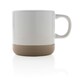 image 4 of XD Collection Glazed Ceramic 360ml Mug - White - One Size