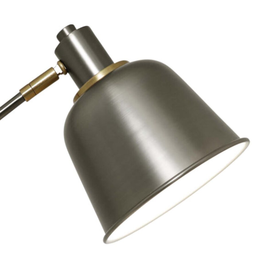 image 1 of Erik Industrial Gunmetal Desk Table Lamp