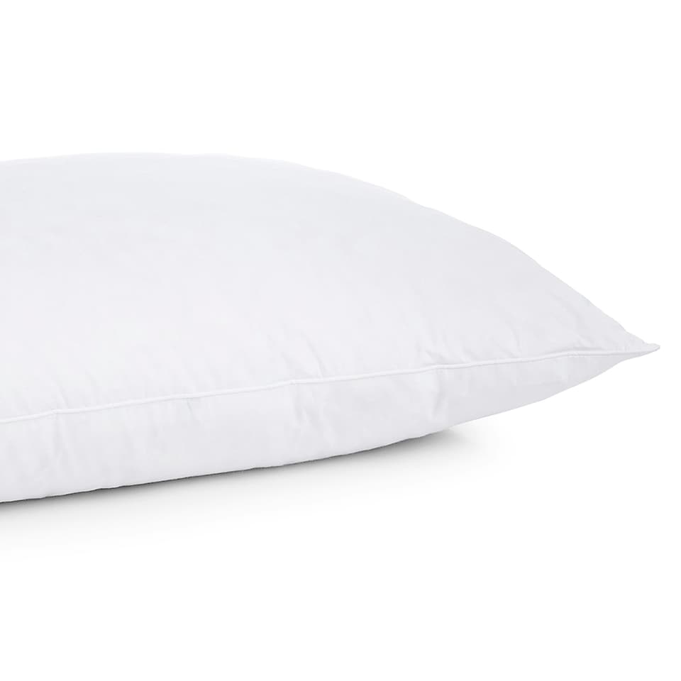 image 1 of Liddell Duck Down Pillow - Firm White | One Size