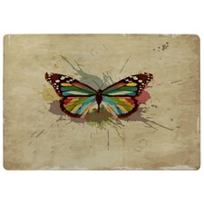 Butterfly & Paint Splats (Rug) Multi | Large: 140x200cm