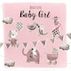 image 1 of BEAUTIFUL BAY GIRL, Luxury Congratulations on Your New Baby Girl Card