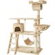 image 1 of Cat Tree Marcel - 141 cm, sisal cat scratching post | Cream | beige | One Size | 1