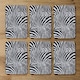 image 2 of Zebra Animal Print (Coaster)