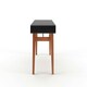 image 3 of Pevensey Office Desk in Black Oak