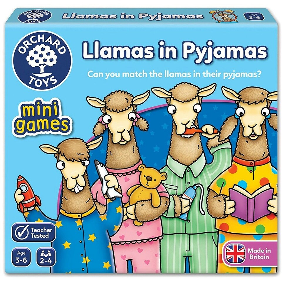 image 1 of Llamas In Pyjamas - Mini Game