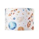 image 4 of Colourful Space Themed Kids Lamp Shade with Rockets Planets and Stars