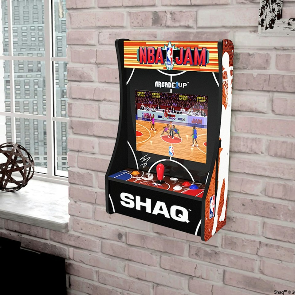 image 1 of Arcade1Up NBA Jam Partycade Machine Black