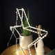 image 3 of 38cm LED Dewdrop Open Star Indoor Outdoor Christmas Decoration in Warm White