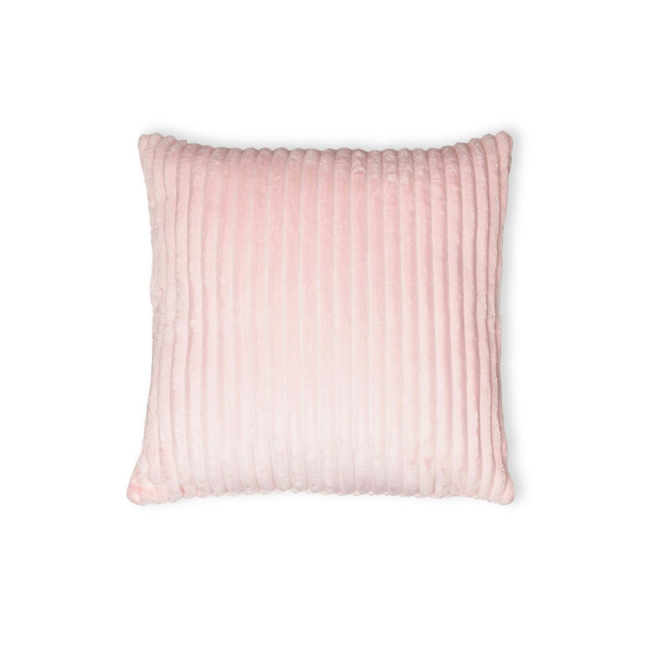 image 1 of BHS Luxury Ribbon Velvet Cushion, Pink