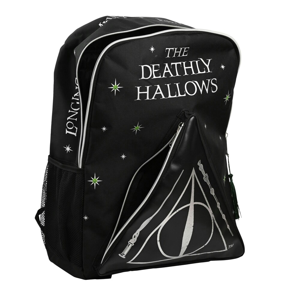 image 1 of Warner Bros Harry Potter Dark Arts Backpack - Deathly Hallows