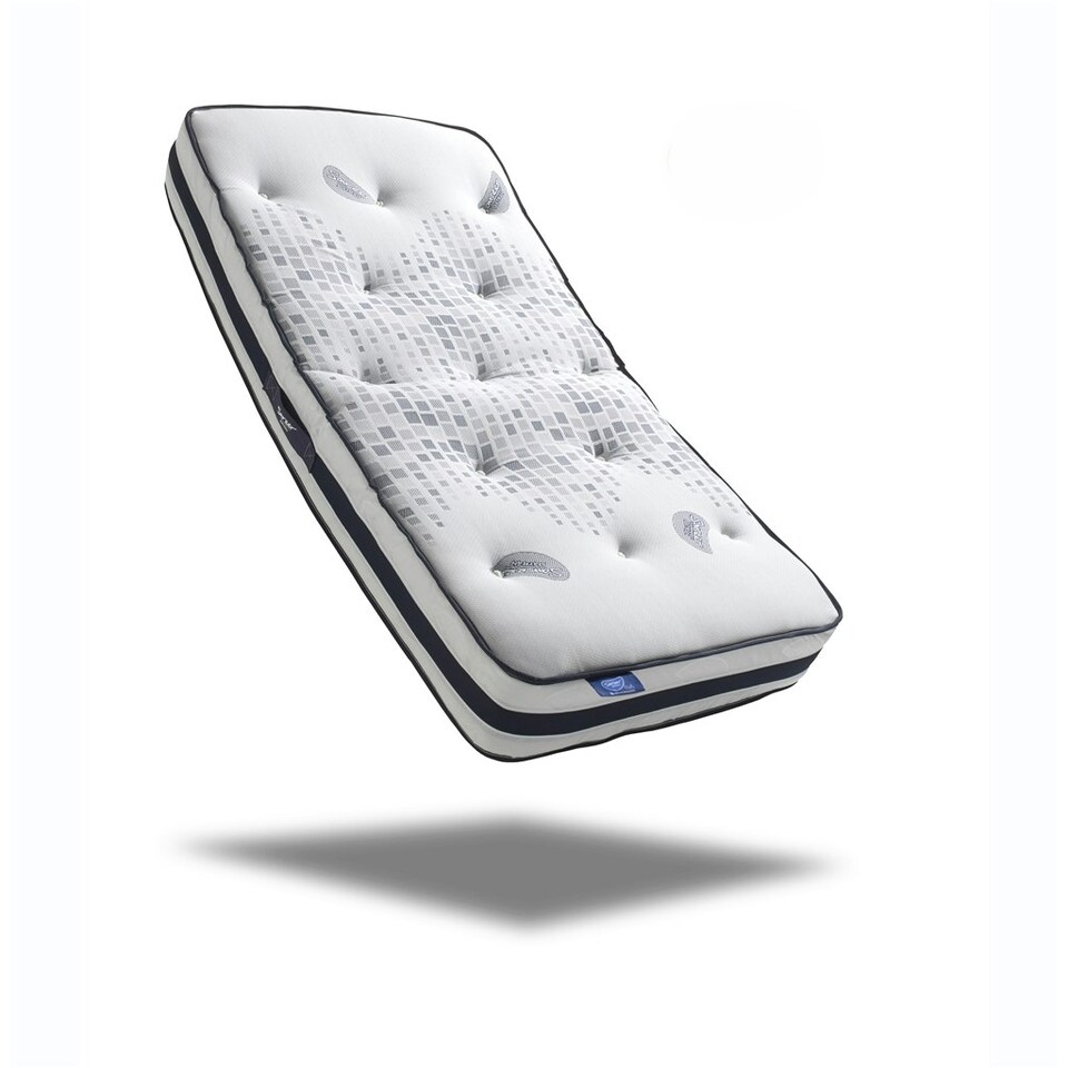 image 1 of 6ft Super King Size Gel Pocket Sprung Memory Foam Mattress - (180cm)
