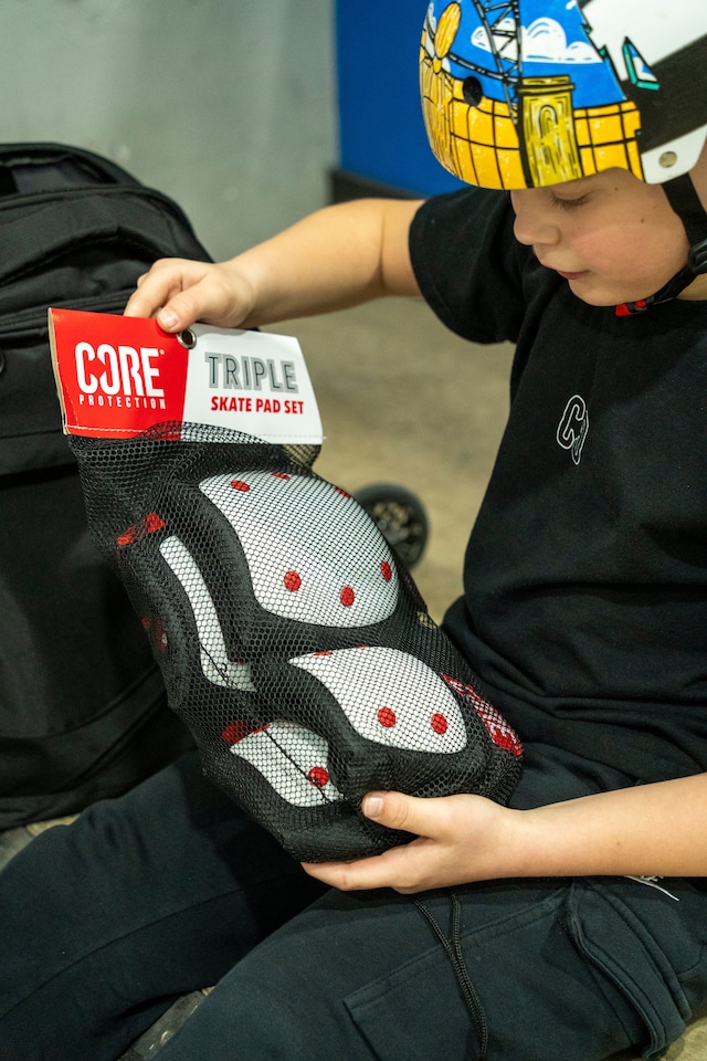 image 1 of CORE Protection Skate Triple Pad Set
