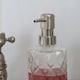 image 6 of Harbour Housewares 2pc Prism Glass Soap Dispenser Set with Ceramic Tray - 330ml