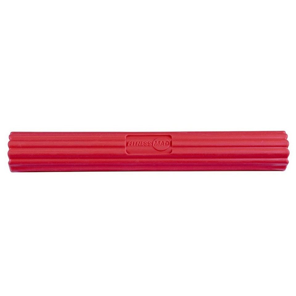 image 1 of Fitness Mad Twist & Flex Exercise Bar - Red - One Size