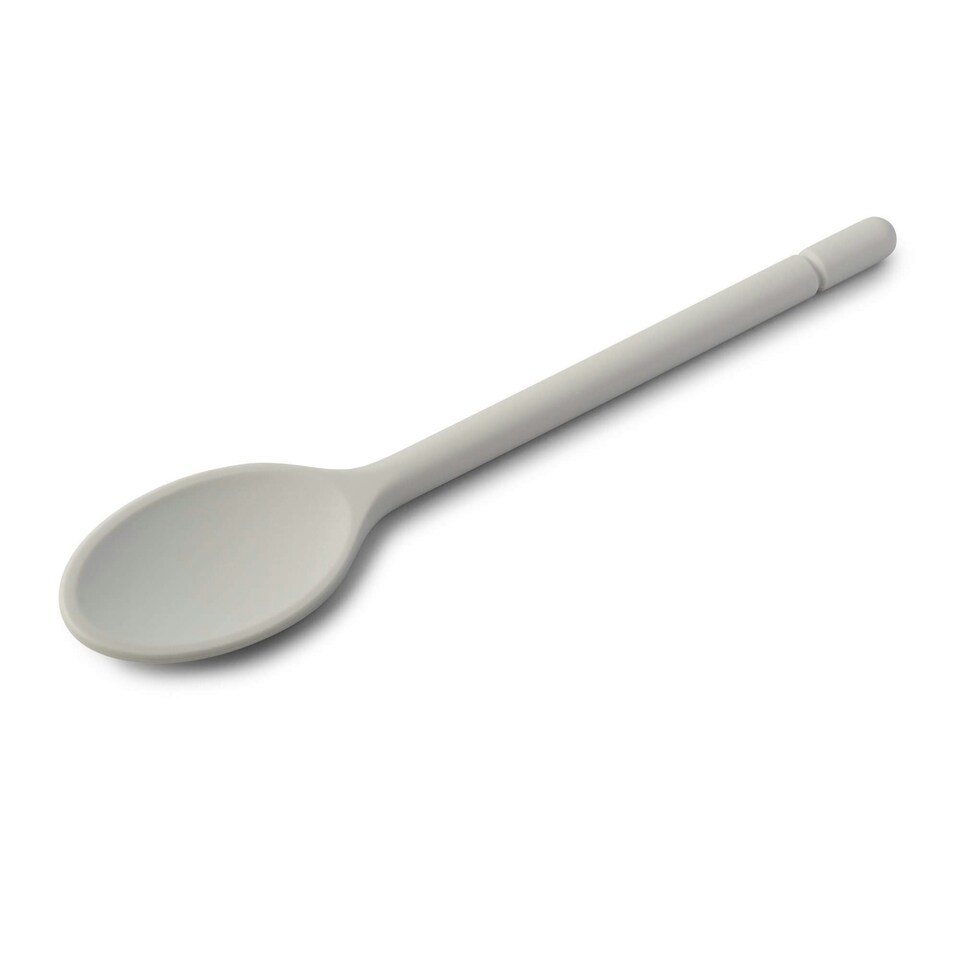 image 1 of Zeal Traditional Silicone Cook’s Spoon 30cm, French Grey