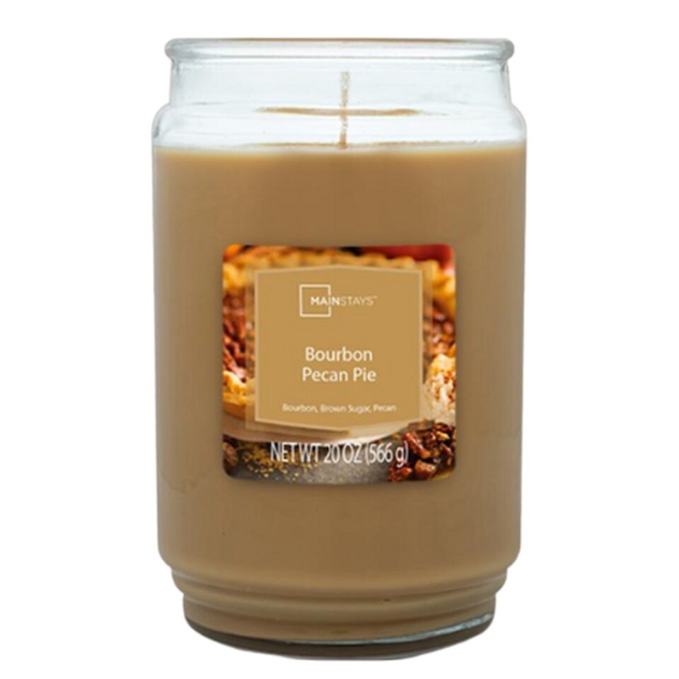 Mainstays Bourbon Pecan Pie Candle 20oz (566g)
