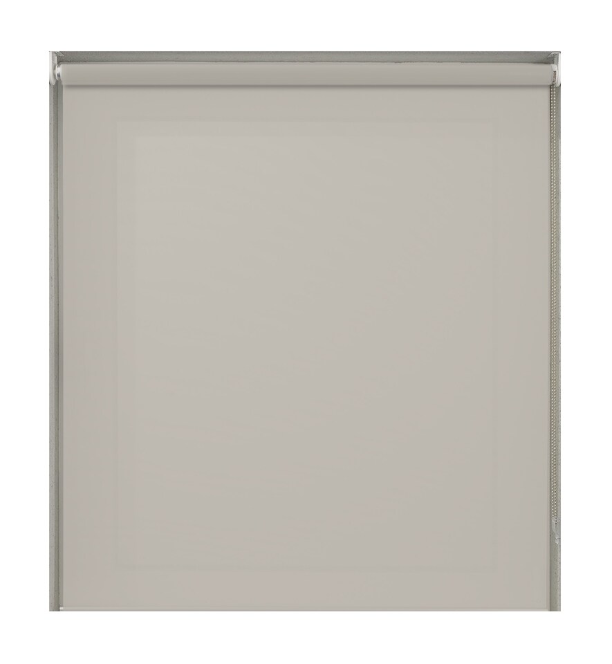 image 1 of 80cm Natural Plain Straight Edge Daylight Roller Blind | Brown | Natural