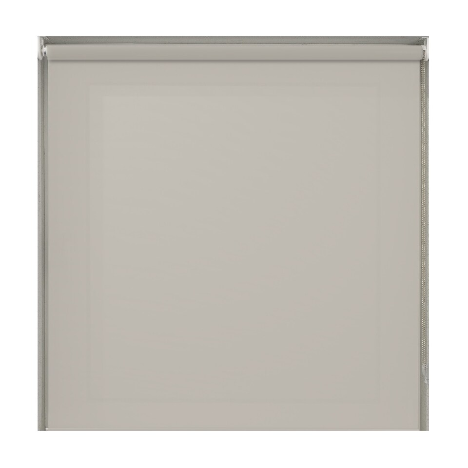 image 1 of 80cm Natural Plain Straight Edge Daylight Roller Blind | Brown | Natural