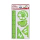 image 1 of 5 Pieces Plastic Flexible Geometric Set
