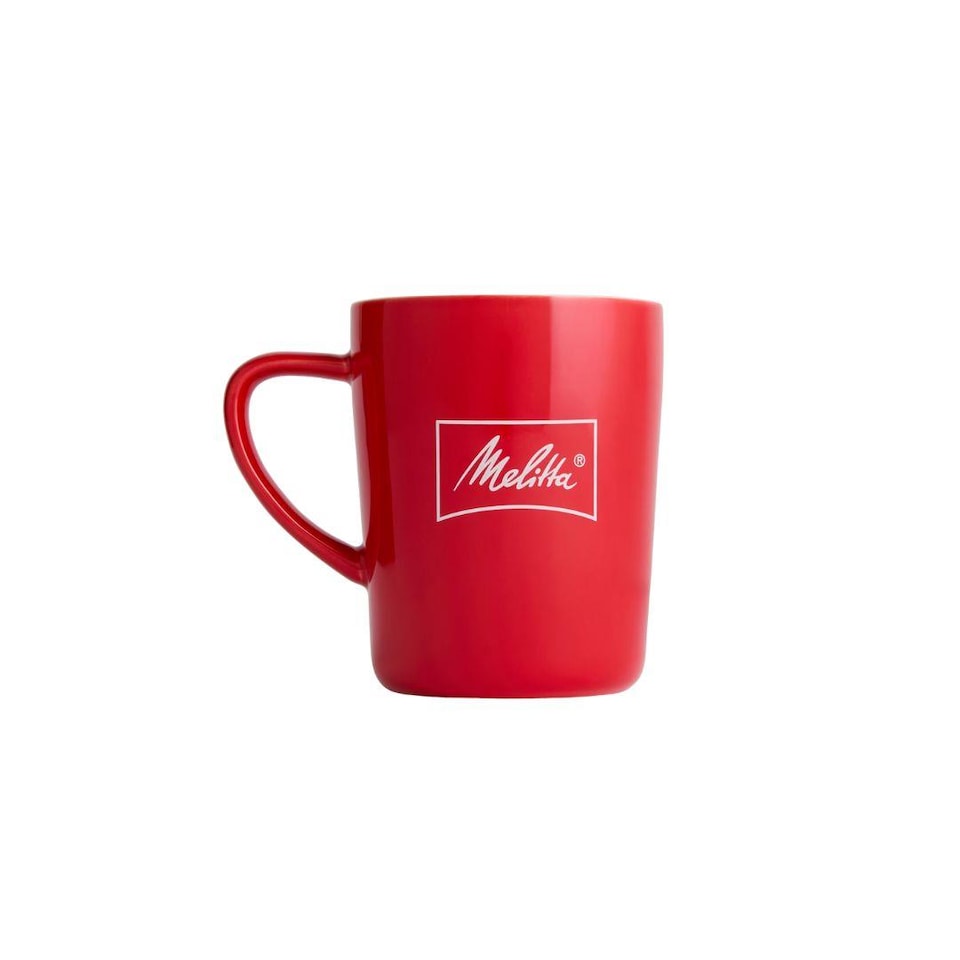 image 1 of Manchester United Melitta Porcelain Crest 290ml Mug with Gift Box Red