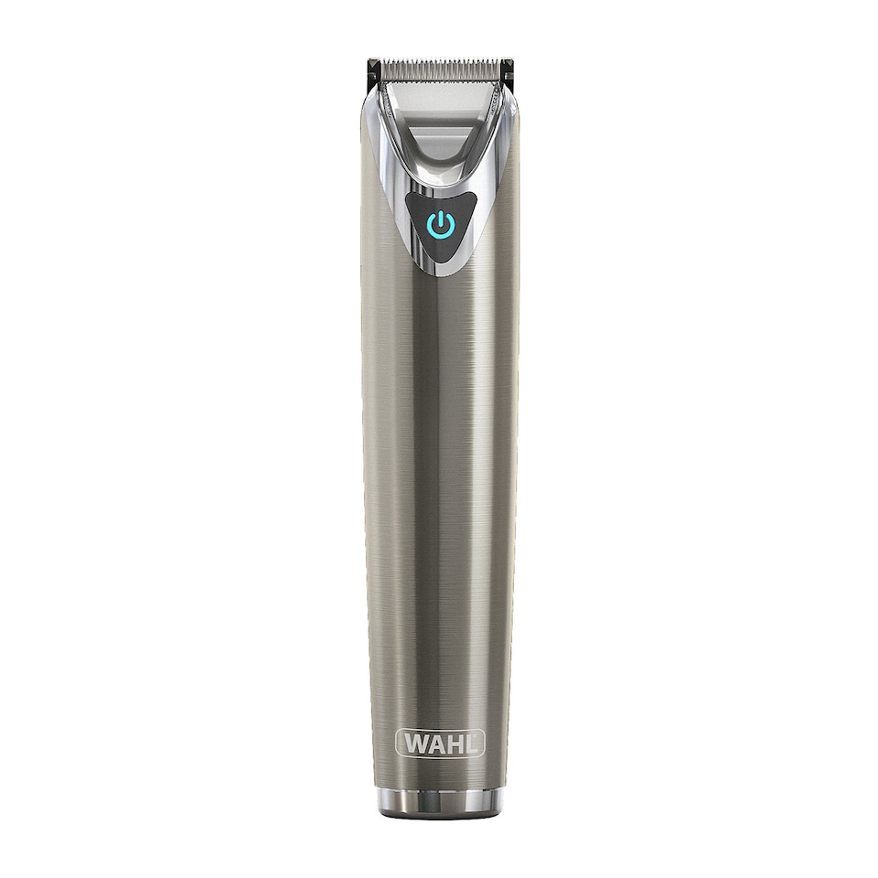 image 1 of Wahl Stainless Steel 9in1 Multigroomer Hair Trimmer Kit Titanium Finish 3025735