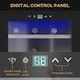 image 5 of 24 Bottles Wine Fridge with Glass Door Digital Touch Screen Control LED Light