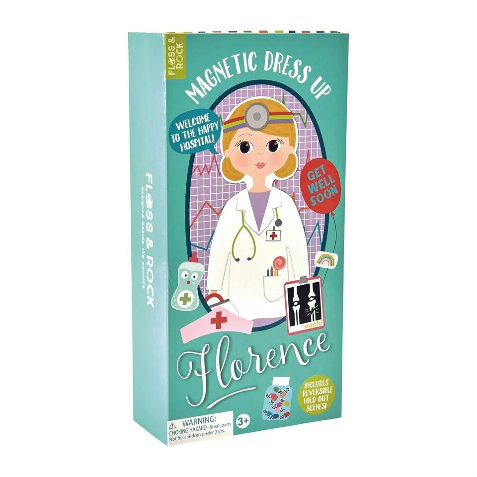 image 1 of Floss & Rock Magnetic Dress Up Doll - Florence