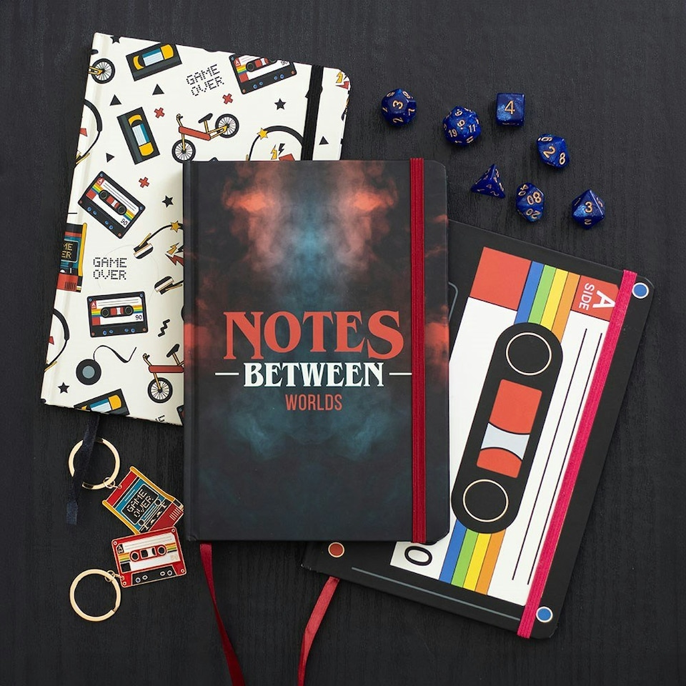 image 1 of Retro Cassette Tape Notebook/Journal - A5