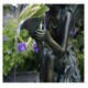 image 3 of Primrose Fairy on Clam Shell Solar Powered Water Feature Fountain 78cm