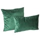 image 4 of Nicola Spring Rectangle Velvet Cushion - 60cm x 40cm - Green | Green | Green
