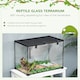 image 2 of PawHut Glass Reptile Terrarium Habitats for Lizards, Frogs, Snake 50 x 30 x 35cm
