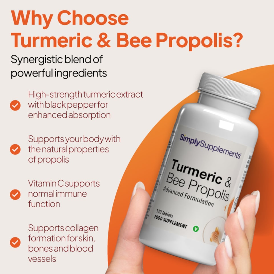 image 1 of Turmeric & Honey - 120 Tablets