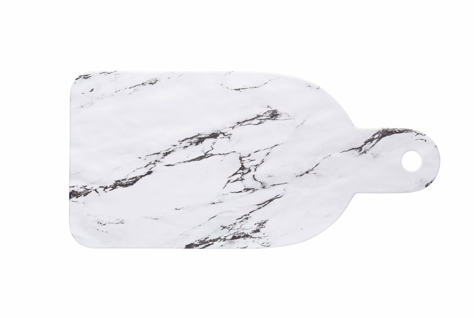 KitchenCraft Serving Platter Marble Effect 34.5x16.5cm