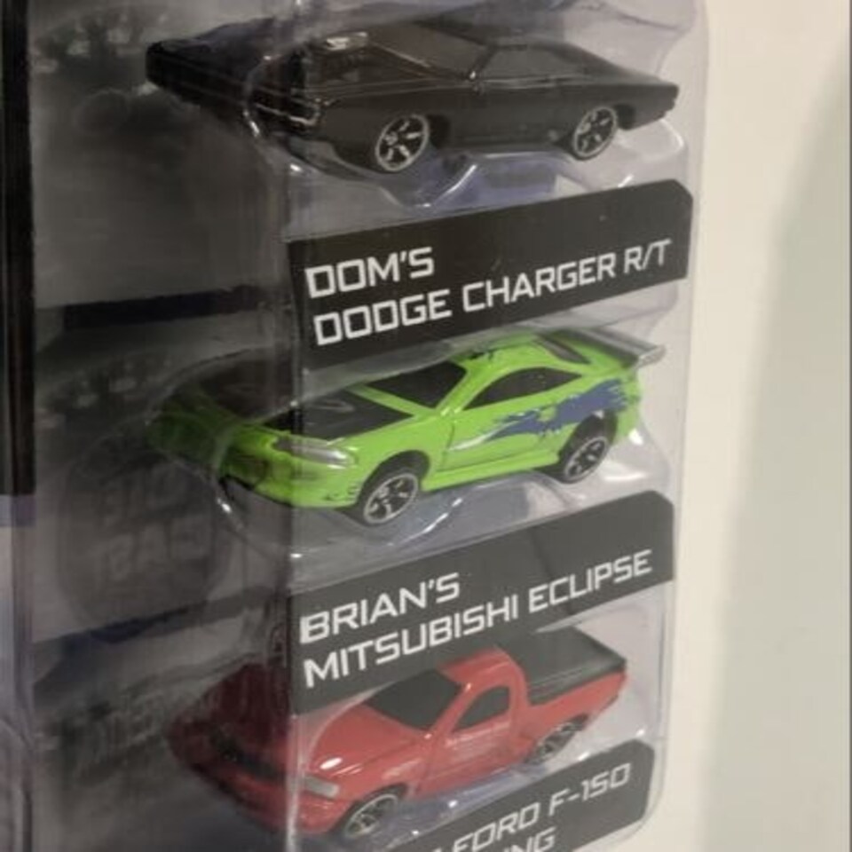 image 1 of Fast and Furious Nano Hollywood Rides 3 Pack 1-3 NV Jada 31123