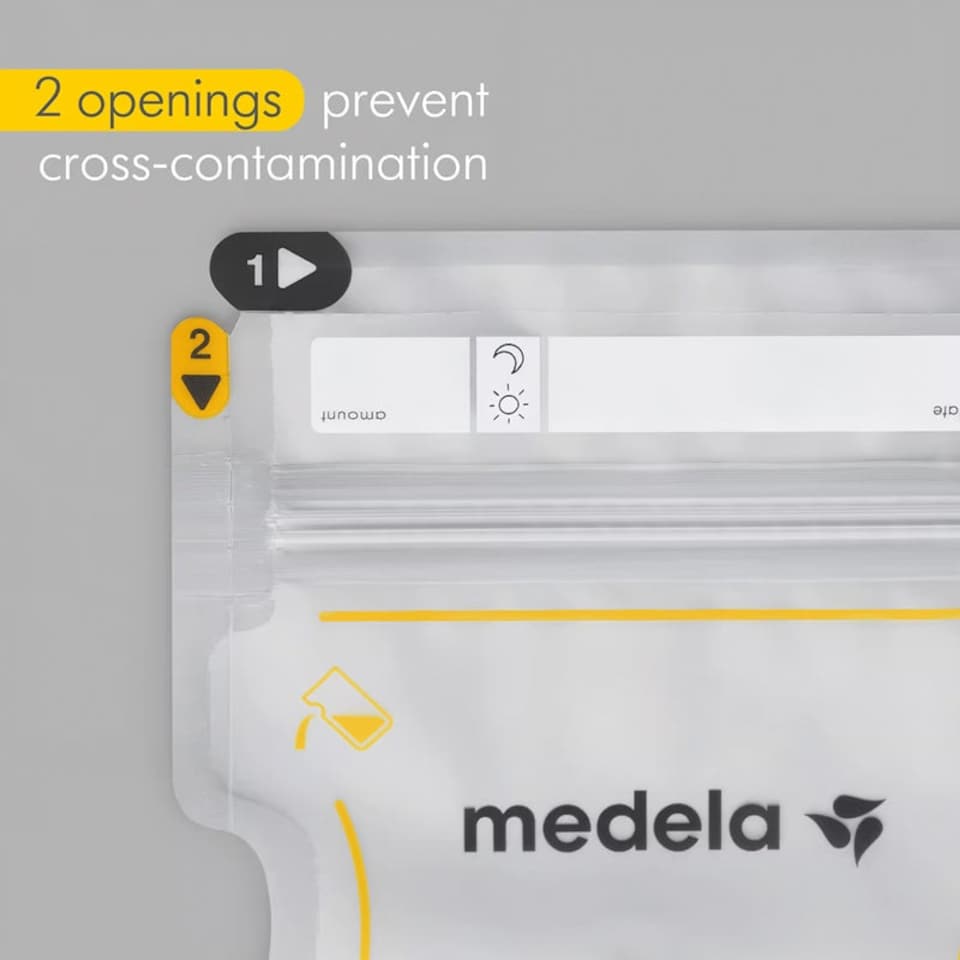 image 1 of Medela Breastmilk Storage Bag 50Pk