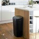 image 4 of Dihl 50L Sensor Bin Black / Black Black | 50