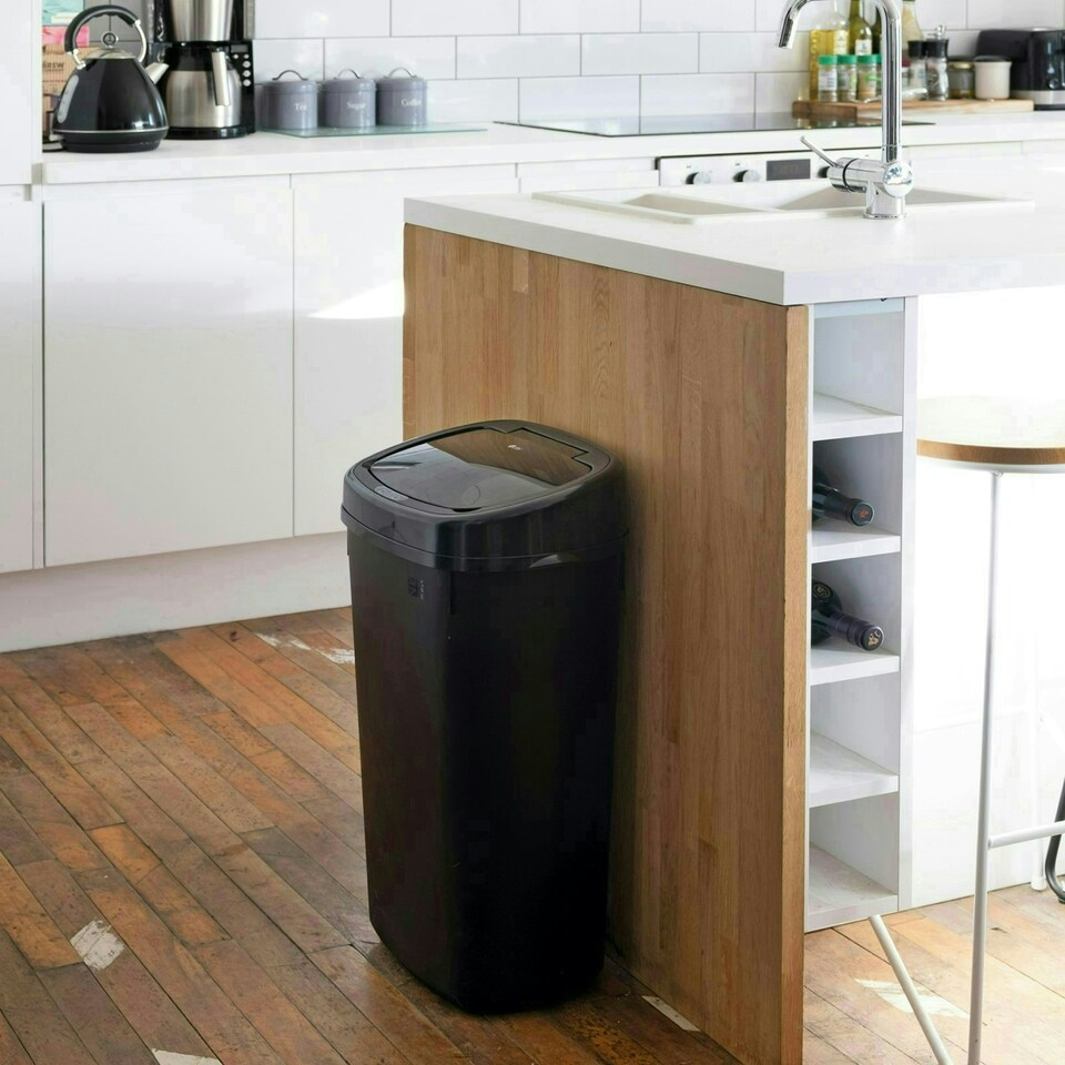 image 1 of Dihl 50L Sensor Bin Black / Black Black | 50