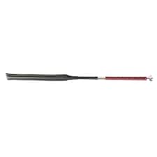 Hy Legal Braided Horse Jumping Bat - Black/Burgundy - One Size