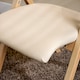 image 8 of SoBuy FST40-W,Folding Dining Chairs Wooden Padded Chair with Backrest