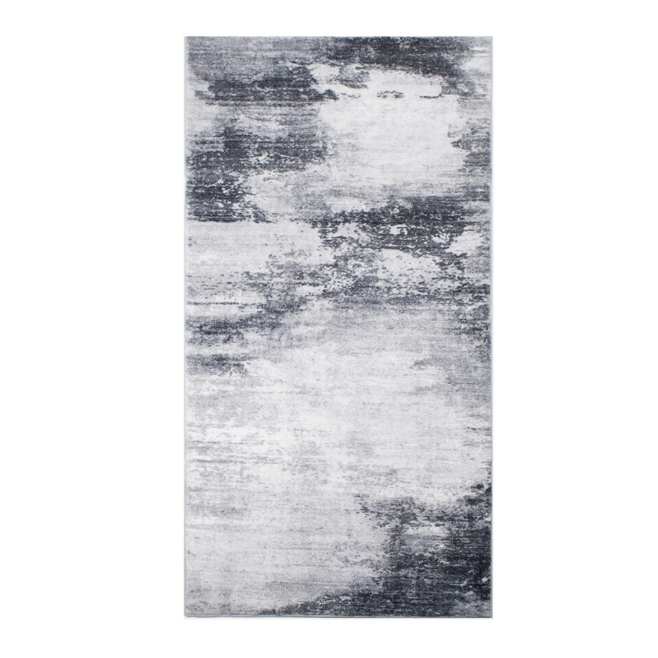 image 1 of OHS Stylish Modern Abstract Carpet Floor Rug, 120x170cm - Grey