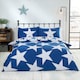 image 3 of All Stars Polycotton Reversible Duvet Set with Pillowcase Blue | Single