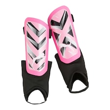 Puma Unisex Adult Ultra Light Shin & Ankle Guards - Pink/White/Black - S