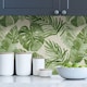 image 4 of NuWallpaper NU3670 Tortola Peel & Stick Wallpaper, Green Multi