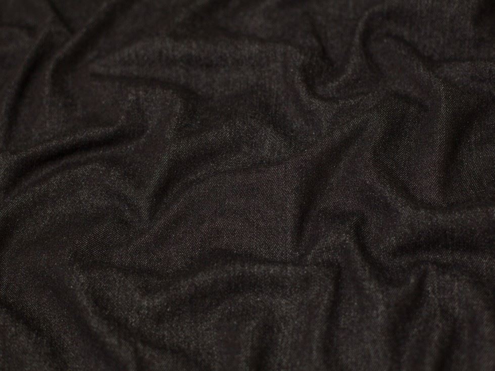 Minerva Rigit Minerva Core Range Black 330gsm Heavy Rigid Denim Fabric for Bag Making ...