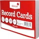 image 3 of Pack of 100 Plain White Record Cards 8x5" (203 x 127mm)
