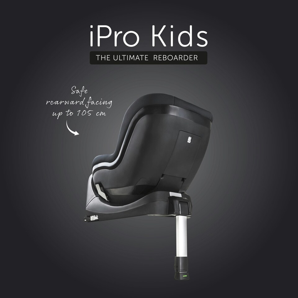 image 1 of hauck iPro Kids i-Size Infant Car Seat from Birth to 18 kg + Isofix iPro Base Black